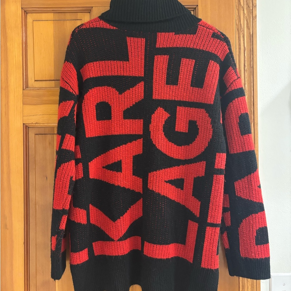 Vintage Karl Lagerfeld Logo Sweater. Size small - Picture 5 of 7